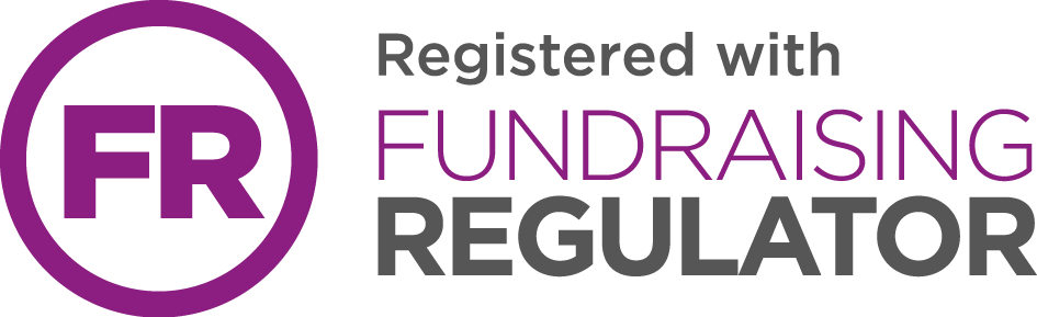 Registered with the Fundraising Regulator